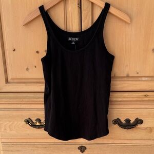 J. Crew Women's Classic Black Tank Top